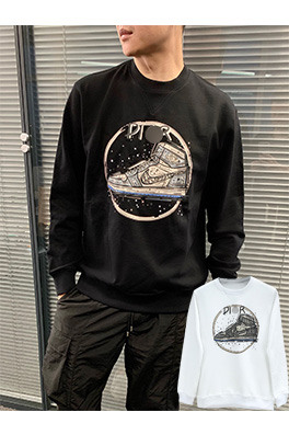 【ディオール】×【ナイキ】 メンズ レディース 長袖　スウェットTシャツ aat9141