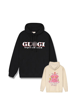 【グッチ 】メンズ レディース フード Tシャツ パーカー  aat9147