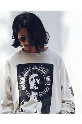 【SAINT MICHAEL】メンズ レディース 長袖Tシャツ   aat9189