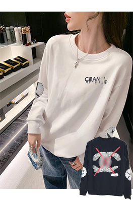 【C-BRAND】メンズ レディース 長袖　スウェットTシャツ  aat9196