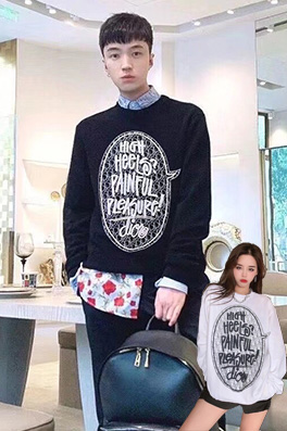【ディオール】メンズ レディース 長袖　スウェットTシャツ  aat9197