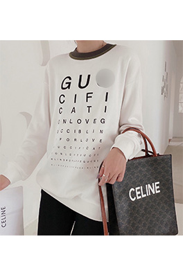 【グッチ】メンズ レディース 長袖　スウェットTシャツ   aat9233