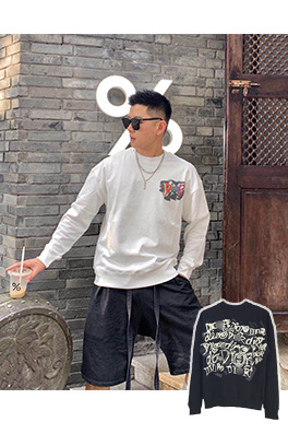 【ディオール】 メンズ レディース 長袖　スウェットTシャツ   aat9322