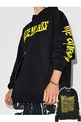 【ヴェトモン】 高品質メンズ レディース フード Tシャツ パーカー    aat9344