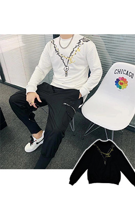 【C-BRAND】メンズ レディース 長袖　スウェットTシャツ  aat9407