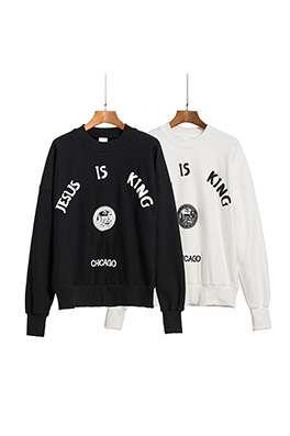 【JESUS IS KING】メンズ レディース 長袖　スウェットTシャツ   aat9427