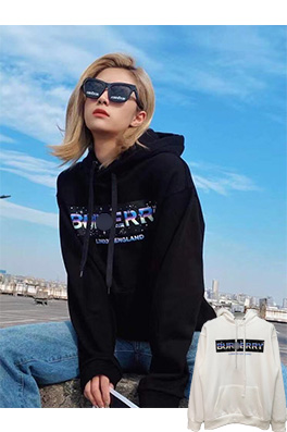 【バーバリー】メンズ レディース フード Tシャツ パーカー aat9483