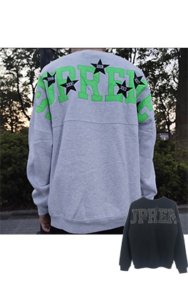 【シュプリーム】メンズ レディース 長袖　スウェットTシャツ  aat9530