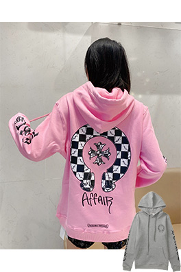 【クロムハーツ】メンズ レディース フード Tシャツ パーカー  aat9569