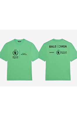 【バレンシアガ】 メンズ レディース 半袖Tシャツ    aat9613