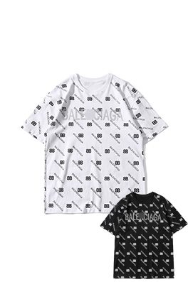【バレンシアガ】 メンズ レディース 半袖Tシャツ    aat9643