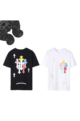 【クロムハーツ】メンズ レディース 半袖Tシャツ  aat9670