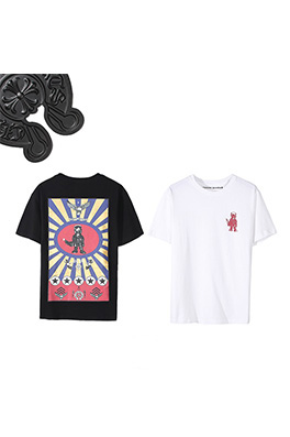 【クロムハーツ】メンズ レディース 半袖Tシャツ  aat9674