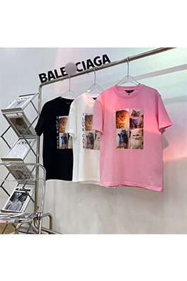【バレンシアガ】メンズ レディース 半袖Tシャツ  aat9777