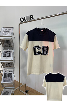 【ディオール】メンズ レディース 半袖Tシャツ  aat9780