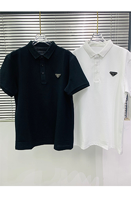 【プラダ】メンズ レディース 半袖Tシャツ aat9870
