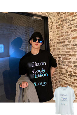 【ルイヴ*トン】メンズ レディース 半袖Tシャツ  aat9936