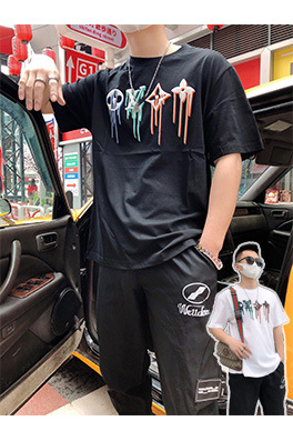 【ルイヴ*トン】メンズ レディース 半袖Tシャツ  aat9939
