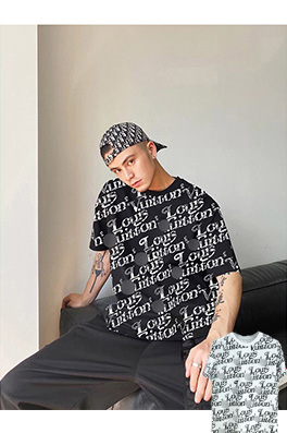 【ルイヴ*トン】メンズ レディース 半袖Tシャツ  aat9956