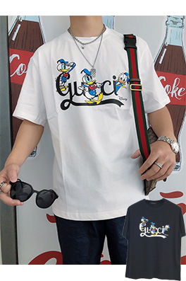 【グッチ】×【DISNEY】メンズ レディース 半袖Tシャツ  aat9960