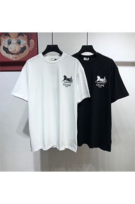 【セリーヌ】高品質 メンズ レディース 半袖Tシャツ  aat9990