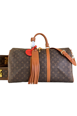 【ヴィトンタイプ】KEEPALL BANDOULIERE 50 M11541 旅行バック　2WAYバック  abg2961