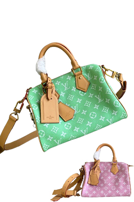 【ヴィトンタイプ】SPEEDY P9 BANDOULIERE 25 MONOGRAM LEATHER M24435 ショルダー バック  abg2982