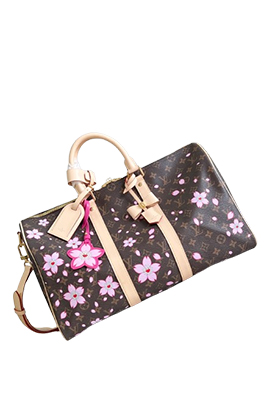 【ヴィトンタイプ】M13752 Keepall Babdouliere 45 旅行バック　2WAYバック  abg3358