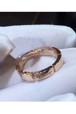【カルティエ】18Kゴールド+南アフリカダイヤモンド リング　指輪 アクセサリー    acc2951