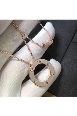 【カルティエ】18Kゴールド+南アフリカダイヤモンドネックレス アクセサリー    acc2953