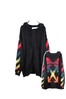 【オフホワイト OFF-WHITE】 メンズ レディース ニット　セーター  ajk2676
