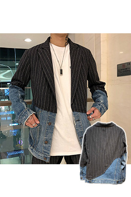 【GREG LAUREN】 高品質 ブレザー ジャケット    ajk2687