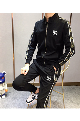 【ルイヴ*トン】セットアップ　ジャケット  スウェット パンツ  ajk2812