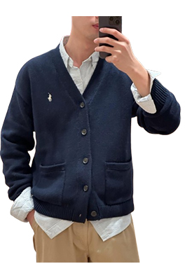 【RALPH LAUREN】ニットカーディガン ajk7813