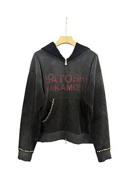 【SATOSHI NAKAMOTO】パーカー フードジャケット ajk8364