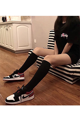 【ナイキ NIK*】 Air Jordan 1 LOW Black Toe AJ1 メンズ  レディース スニーカー  ash2859