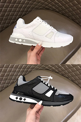 【ルイヴ*トン】2021 Run Away  高品質 メンズ レディース  スニーカー ash3337