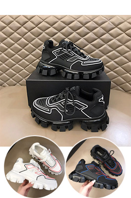 【プラダ】 21ss Prad* Cloudbust Thunder 高品質 メンズ   スニーカー  ash3494