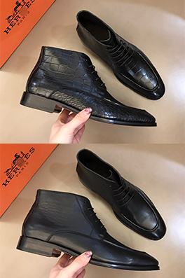 【エルメス】高品質 ブーツ メンズ シューズ  ash3643