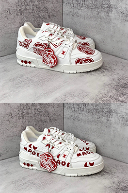 【ルイヴ*トン】×【TRAINER NIGO】 メンズ  スニーカー  ash3677