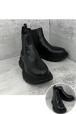 セカンドブランド / 【アレキサンダーマックイーン】高品質 ブーツ