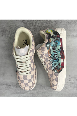 【ルイヴ*トン】×【ナイキ】Air force 1 22ss メンズ レディース  スニーカー  ash3970