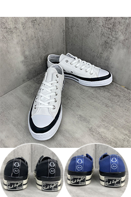 【モンクレールタイプ】×【FRAGMENT DESIGN】×【CONVERSE】メンズ レディース  スニーカー  ash4485