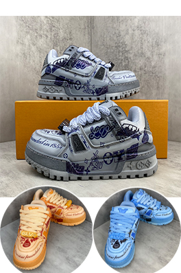 【ヴィトンタイプ】Trainer メンズ レディース  スニーカー  ash4489