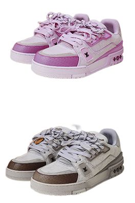 【ヴィトンタイプ】Trainer メンズ レディース  スニーカー  ash4556