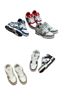 【ヴィトンタイプ】Trainer メンズ   スニーカー ash4570
