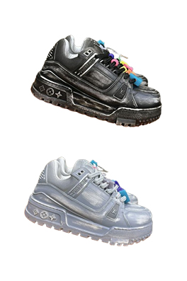 【ヴィトンタイプ】Trainer メンズ レディース  スニーカー ash4582