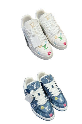 【ヴィトンタイプ】Trainer Maxi メンズ レディース  スニーカー  ash4725