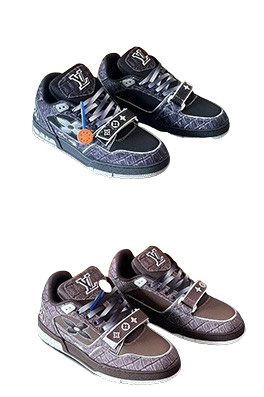 【ヴィトンタイプ】Trainer メンズ   スニーカー  ash4903
