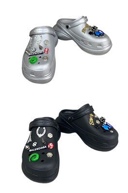 【バレンタイプ】×【CROCS】メンズ サンダル  ash5096
